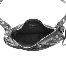 Load image into Gallery viewer, BALENCIAGA Le Cagoule Shoulder Bag Black671309 Leather Size XS
