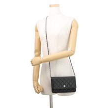 Load image into Gallery viewer, CHANEL Chain wallet BlackAP0250 Caviar Leather
