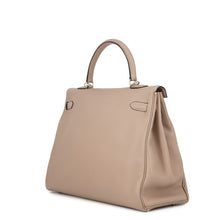 将图像加载到图库查看器中，HERMES Kelly Retourne Argile Togo Leather Size 35
