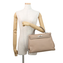 将图像加载到图库查看器中，HERMES Kelly Retourne Argile Togo Leather Size 35
