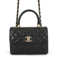 CHANEL Trendy CC 2WAY Handbag BlackAS4654 Lambskin