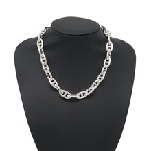 Load image into Gallery viewer, HERMES Chaine d'Ancre Necklace 29 frames Size GM SV925

