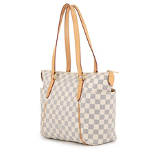 将图像加载到图库查看器中，LOUIS VUITTON Totally BeigeN51261 Damier Azur Size PM

