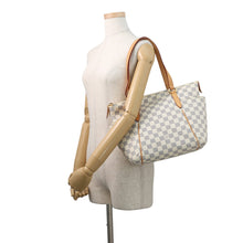 将图像加载到图库查看器中，LOUIS VUITTON Totally BeigeN51261 Damier Azur Size PM
