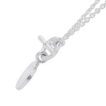 Load image into Gallery viewer, HERMES Amulette H Ex-Libris Confetti Sellier Necklace SV925
