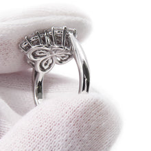 将图像加载到图库查看器中，HARRY WINSTON Mini Loop, Full Motif, Ring Size Approximately No. 5FRDPRP1ML4C Pt950
