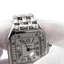 Load image into Gallery viewer, CARTIER PANTHERE de Cartier SM Diamond Bezel H30mm×W22mm Stainless Steel White DialW4PN0007
