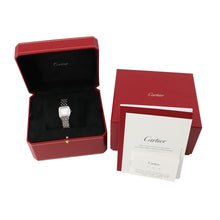 Load image into Gallery viewer, CARTIER PANTHERE de Cartier SM Diamond Bezel H30mm×W22mm Stainless Steel White DialW4PN0007
