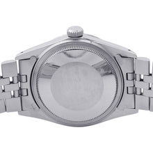 将图像加载到图库查看器中，ROLEX Datejust W36mm Stainless Steel Silver Dial16030

