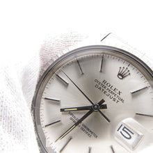 将图像加载到图库查看器中，ROLEX Datejust W36mm Stainless Steel Silver Dial16030
