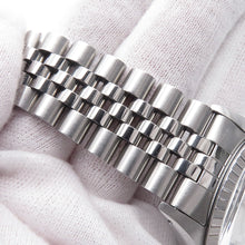 将图像加载到图库查看器中，ROLEX Datejust W36mm Stainless Steel Silver Dial16030
