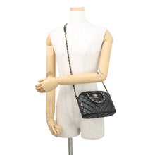 Load image into Gallery viewer, CHANEL Shopping bag BlackAS5130 Shiny Lambskin Size Small
