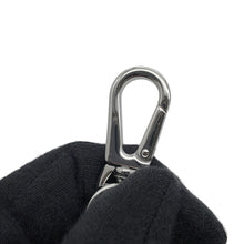 将图像加载到图库查看器中，LOEWE Flex Messenger BlackCFLXPKPX01 Suede Canvas Size Mini
