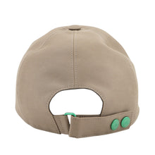 Load image into Gallery viewer, HERMES Riley Cap Size 58 Khaki Cotton59% Polyamide41%
