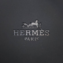 将图像加载到图库查看器中，HERMES Mykonos Sandals Black Rubber Size 39

