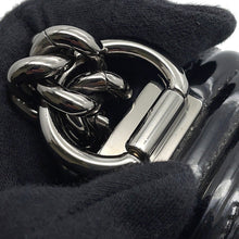 将图像加载到图库查看器中，CHANEL Boy Chanel ChainShoulder Bag BlackA67086 Patent Leather Size 25
