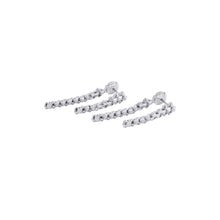 Load image into Gallery viewer, CARTIER Crash Do Cartier Earrings MultiwearB8301545 18K White Gold
