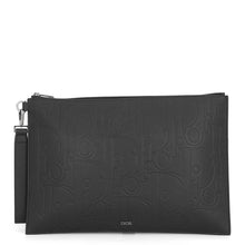 Load image into Gallery viewer, Dior Dior Gravity A4 Pouch Black2ESCA549LLG_H00N Calf Leather

