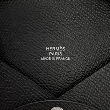 将图像加载到图库查看器中，HERMES Calvi Black Epsom
