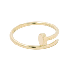 将图像加载到图库查看器中，CARTIER Juste un Clou Ring Size SM/59/#19B4225900 18K Yellow Gold
