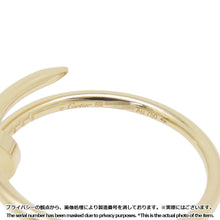 将图像加载到图库查看器中，CARTIER Juste un Clou Ring Size SM/59/#19B4225900 18K Yellow Gold
