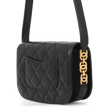 Load image into Gallery viewer, CHANEL Matelasse Full Flap Shoulder Bag BlackAS3402 Shiny Calf Leather - Suede
