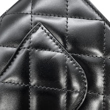 Load image into Gallery viewer, CHANEL Matelasse Full Flap Shoulder Bag BlackAS3402 Shiny Calf Leather - Suede
