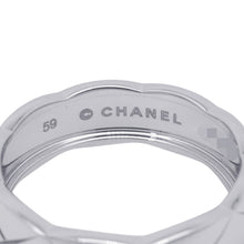 Load image into Gallery viewer, CHANEL Coco Crush Collection Ring Size Medium/59/#19J10570 18K White Gold
