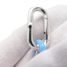 Load image into Gallery viewer, Bottega Veneta Chain choker necklace Light Blue SV925 Light BlueEnamel
