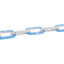 Load image into Gallery viewer, Bottega Veneta Chain Bracelet Size S Light Blue SV925 Light BlueEnamel
