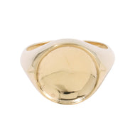 Bottega Veneta Oval Signet Ring Size 23763202 SV925