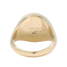 Load image into Gallery viewer, Bottega Veneta Oval Signet Ring Size 23763202 SV925
