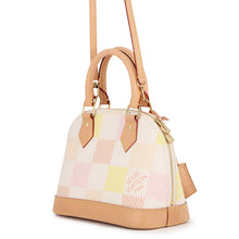 将图像加载到图库查看器中，LOUIS VUITTON Alma BB Peach/YellowN40516 Damier Licious Size BB
