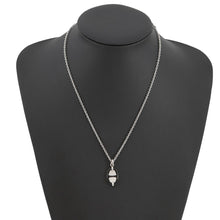 将图像加载到图库查看器中，HERMES Maillon Necklace Black Lacquer Metal
