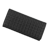 Bottega Veneta INTRECCIATO Bifold WalletNagazai Cloth Black120697V46511000 Leather