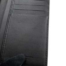 将图像加载到图库查看器中，Bottega Veneta INTRECCIATO Bifold WalletNagazai Cloth Black120697V46511000 Leather
