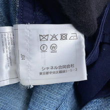 Load image into Gallery viewer, CHANEL CC Logo Denim Pants Size 36 BlueP74549 Cotton100%
