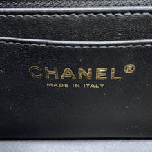Load image into Gallery viewer, CHANEL Matelasse Top Handle Mini Flap Bag BlackAS2431 Lambskin

