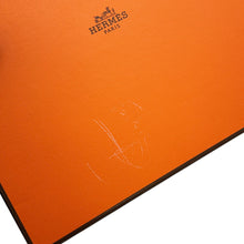 Load image into Gallery viewer, HERMES Bandouliere Tressage de Cuir Blue/Orange/Black Epsom
