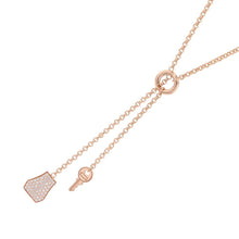 Load image into Gallery viewer, HERMES Kelly Clochette Necklace Size PMH220260B 00 18K Pink Gold
