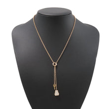 Load image into Gallery viewer, HERMES Kelly Clochette Necklace Size PMH220260B 00 18K Pink Gold
