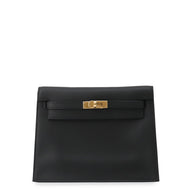 HERMES Kelly dance 2 Black Swift Leather Size Swift Leather