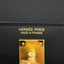 将图像加载到图库查看器中，HERMES Kelly dance 2 Black Swift Leather Size Swift Leather
