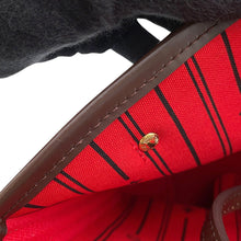 将图像加载到图库查看器中，LOUIS VUITTON Neverfull RedN51109 Damier Ebene Canvas Size PM
