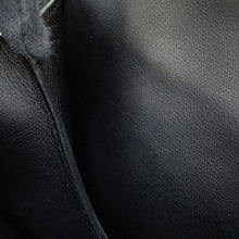 将图像加载到图库查看器中，HERMES Petite course Black Epsom
