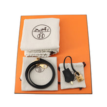 Load image into Gallery viewer, HERMES Kelly Sellier Black Epsom Size 25
