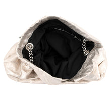 Load image into Gallery viewer, BALENCIAGA Crash Tote Bag MetalicBeige742941 Leather Size Medium
