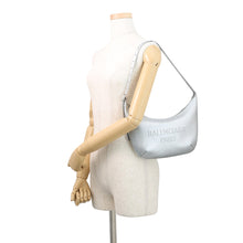 将图像加载到图库查看器中，BALENCIAGA Mary Kate Sling Bag Silver771733 Leather
