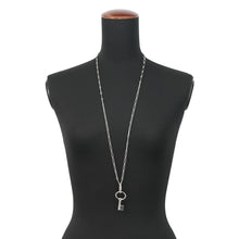 将图像加载到图库查看器中，HERMES Long Necklace Curiosite Metal
