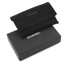 Load image into Gallery viewer, CHANEL Classic Flap Card Case Dark Blue/OrangeAP0214 Denim
